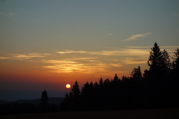 Abendstimmung �ber dem Schwarzwald