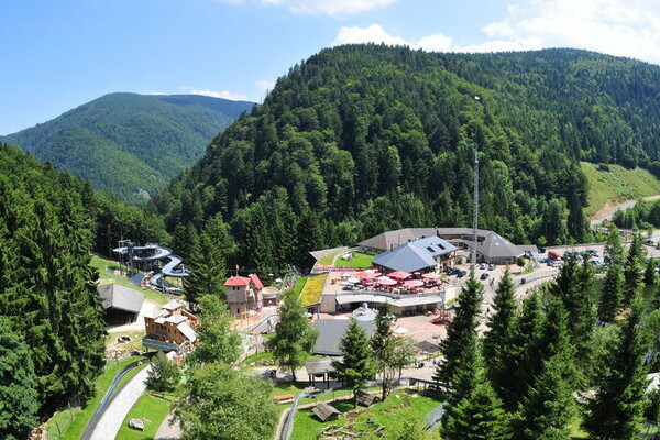 Steinwasenpark, Blick von der Hängebrücke  Copyright: ((Mit freundlicher Genehmigung des Steinwasenparkes Oberried))